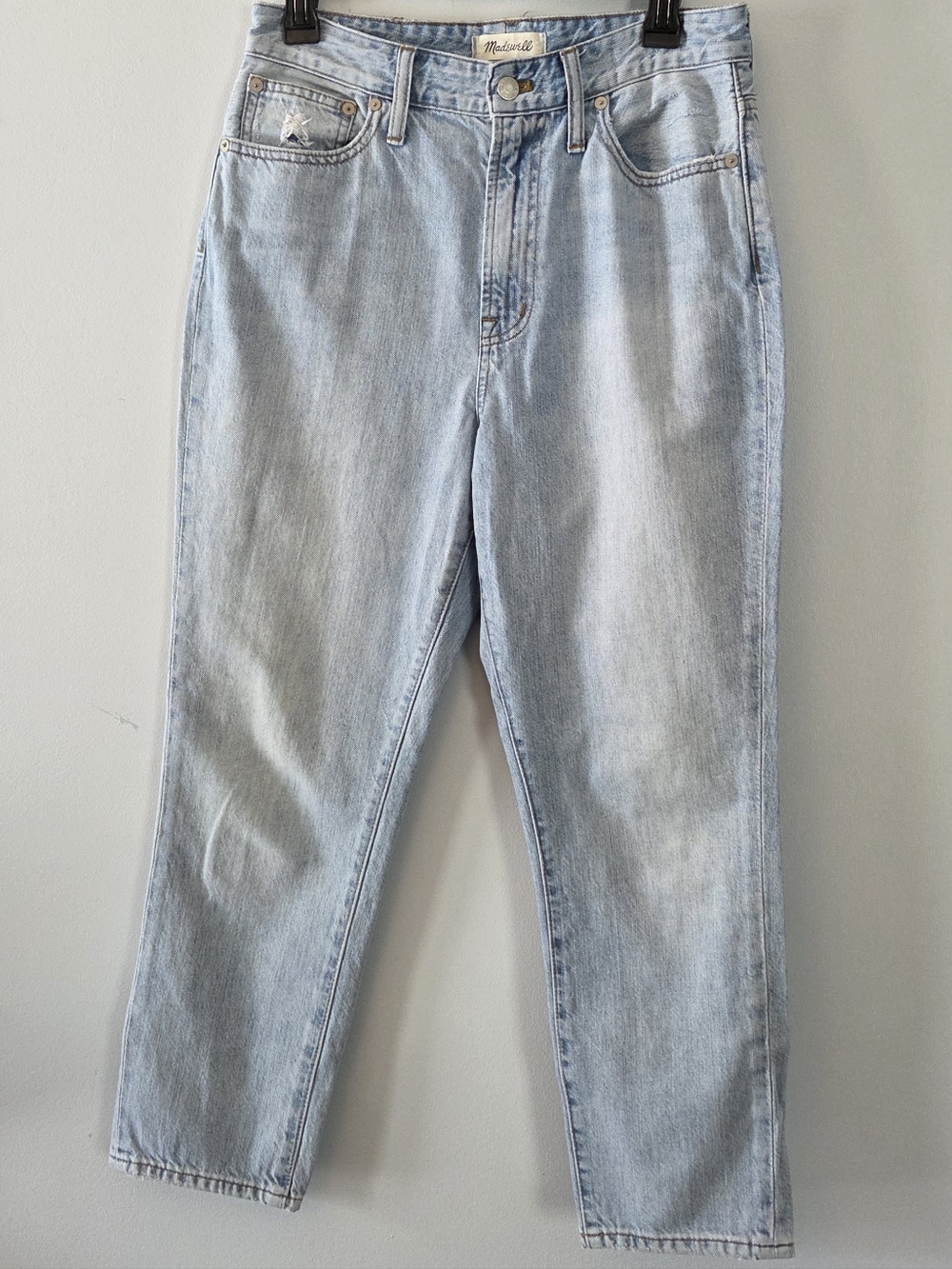 Madewell Light Blue Wash The Curvy Perfect Vintage Jeans Size 26